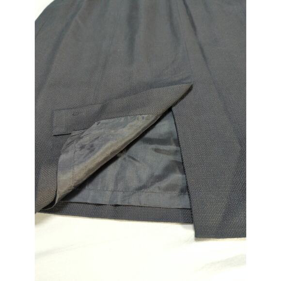 Ann Taylor Silk Cotton Colorblock Sheath Dress Black Red Polka Dot 0 - Picture 9 of 13